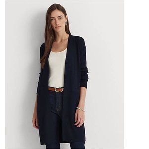 Navy Ralph Lauren Cashmere Cardigan Size S